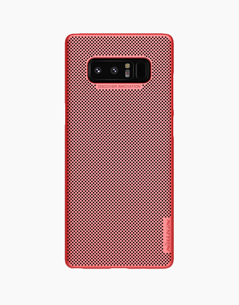 Air Series Breathable Cooling Mesh Case, Hard PC Ultra Slim For Note 8 - Red