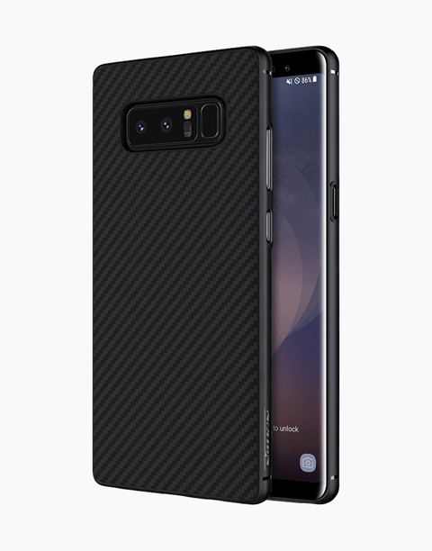Nillkin Synthetic Fiber Premium Slim Case For Galaxy Note 8 - Black