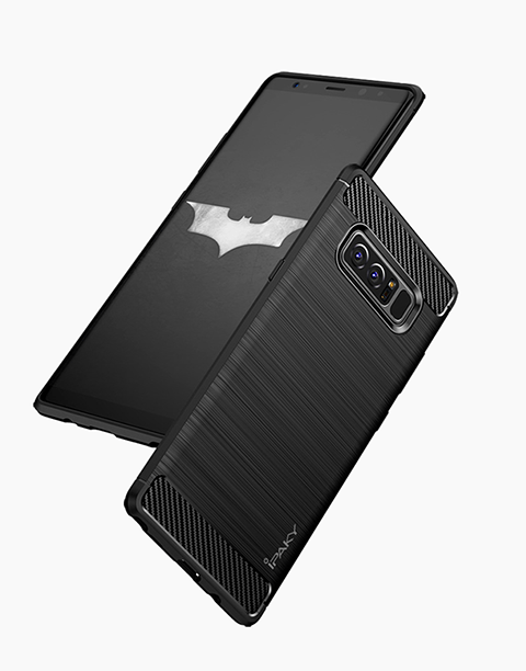 Armor By iPaky Slim Case Anti-fingerprint &amp; Anti-shocks For Note 8 – Navy