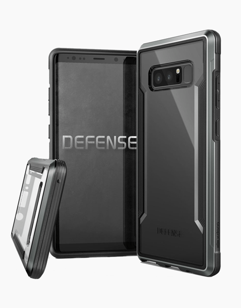 Defense Shield by X-Doria Anti Shocks Case Up To 3M For Galaxy Note 8 - T/Black