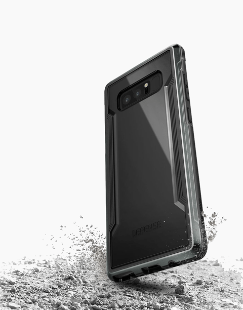 Defense Shield by X-Doria Anti Shocks Case Up To 3M For Galaxy Note 8 - T/Black
