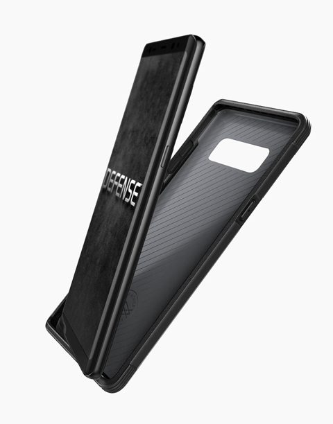Defense Lux Carbon by X-Doria Anti Shocks Case Up To 3M For Galaxy Note 8 - Black