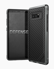 Defense Lux Carbon by X-Doria Anti Shocks Case Up To 3M For Galaxy Note 8 - Black