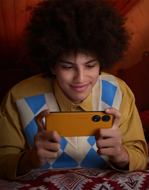 اوبو رينو 8T 4G شاشة FHD+ AMOLED بحجم 6.43 انش، كاميرا 100 ميجا بيكسل