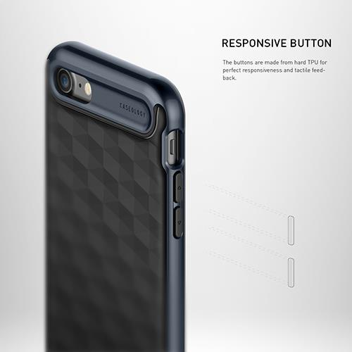 iPhone 7 Caseology Parallax Black / Deep Blue