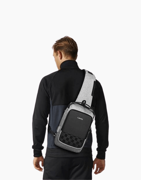 ARCTIC HUNTER Waterproof Men Chest Bag Gray