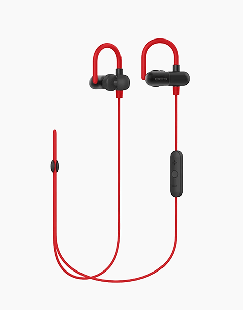 QCY QY11 Aptx HiFi 3D stereo earphones bass music headset bluetooth 4.1 Red