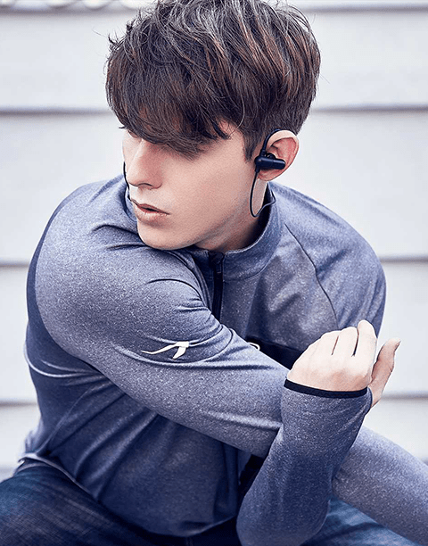 QCY QY11 Aptx HiFi 3D stereo earphones bass music headset bluetooth 4.1 Red
