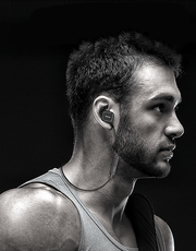 Q12 By QCY Magnetic Switch Sports Headset, IPX4 Waterproof, Aptx stereo Earphones With MIC