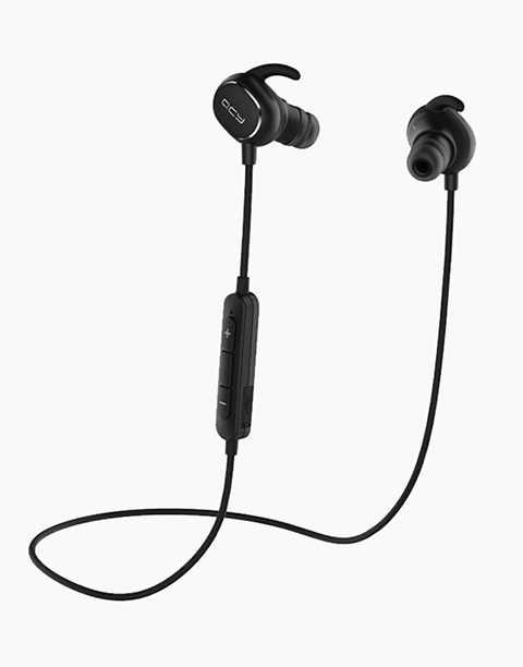 Q19 By QCY Wireless Sports Headphone, Sweatproof IPX4-rated Bluetooth 4.1 Black