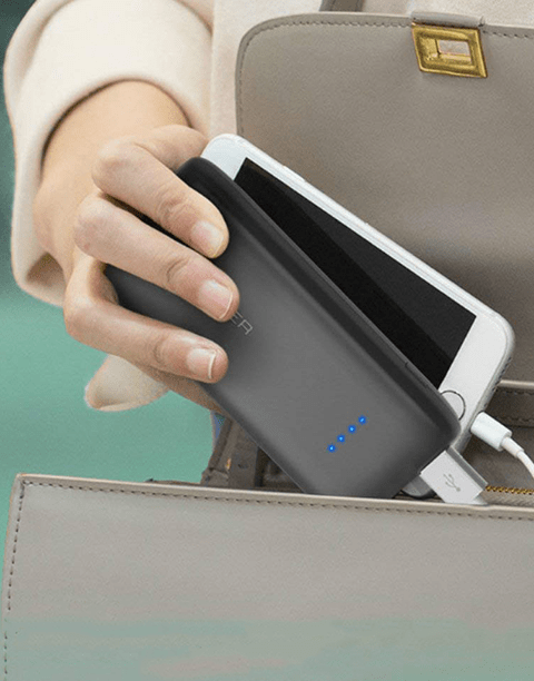 12000mAh Power Bank By Ravpower with iSmart Technology light Weight | Black