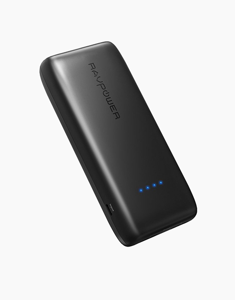 12000mAh Power Bank By Ravpower with iSmart Technology light Weight | Black