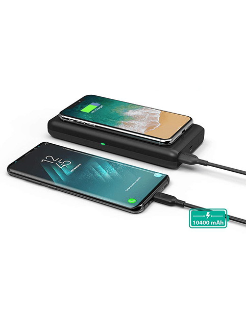 10400mAh Qi Wireless Power Bank By Ravpower Fast Wireless charging 10W with iSmart Technology