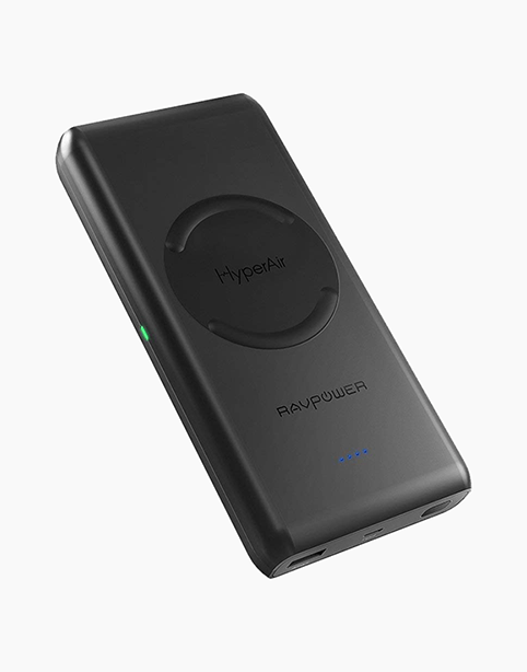 10400mAh Qi Wireless Power Bank By Ravpower Fast Wireless charging 10W with iSmart Technology