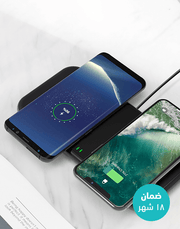 Ravpower PC065 Dual Fast Wireless Charger - Black