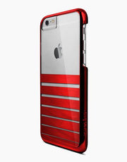 Red Smartkoshk Engage Plus case for iPhone 6/6s, showcasing a sleek red protective cover on the device.