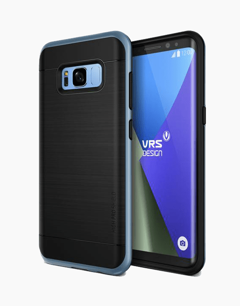 High Pro Shield For Galaxy S8 Anti Shocks Case Original From VRS Black / Blue