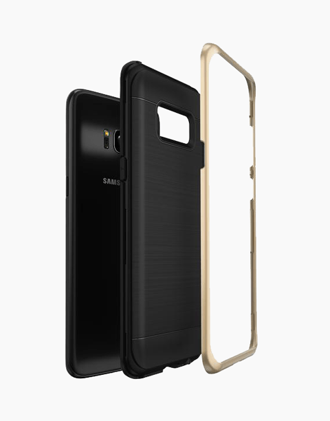 High Pro Shield For Galaxy S8 Anti Shocks Case Original From VRS Black / Gold