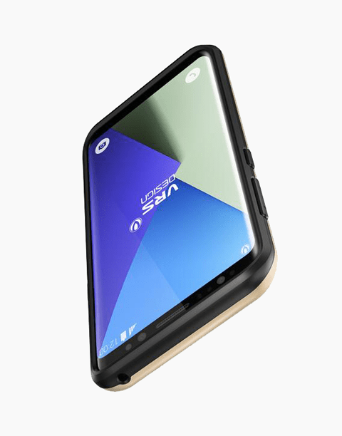 High Pro Shield For Galaxy S8 Anti Shocks Case Original From VRS Black / Gold