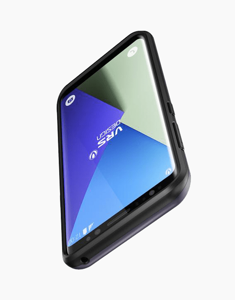 High Pro Shield For Galaxy S8 Plus Anti Shocks Case Original From VRS Black / Orchid