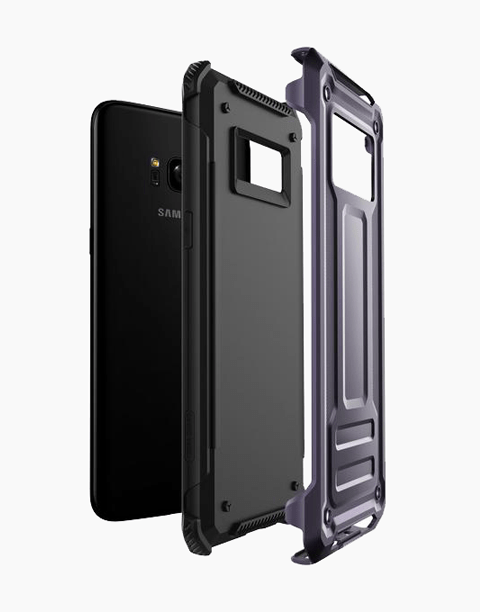 Terra Guard Series For Galaxy S8 Plus Anti Shocks Tough Rugged Case Original From VRS Orchid Gray