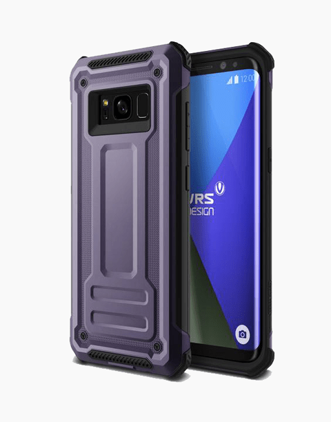 Terra Guard Series For Galaxy S8 Anti Shocks Tough Rugged Case Original From VRS Orchid Gray