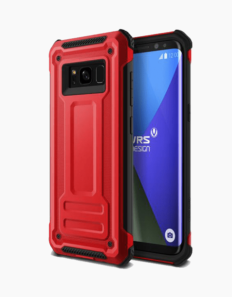 Terra Guard Series For Galaxy S8 Anti Shocks Tough Rugged Case Original From VRS Red