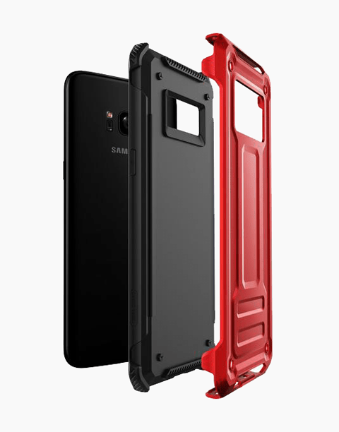 Terra Guard Series For Galaxy S8 Plus Anti Shocks Tough Rugged Case Original From VRS Red