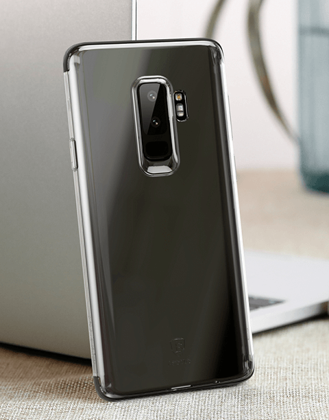 Armor Series By Baseus Safety Flexible TPU Case For S9 Plus Black