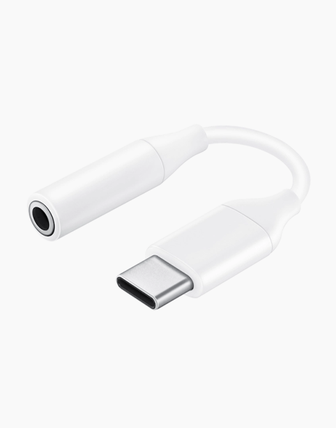 USB-C Headphone Jack Adapter To 3.5mm Original By Samsung - White