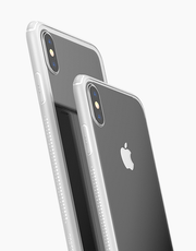 See-through By Baseus Glass Back + Bumper Frame iPhone Xs Max White