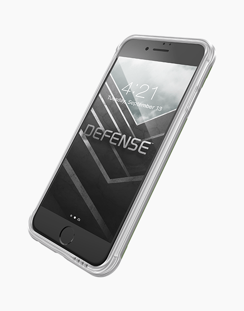 Defense Shield By X-Doria iPhone 7P | 8P Anti Shocks Case Up To 3M – T/Silver