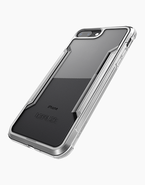 Defense Shield By X-Doria iPhone 7P | 8P Anti Shocks Case Up To 3M – T/Silver