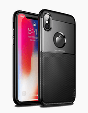 Shield Series By iPaky Slim Anti-shock Case For iPhone X – Black