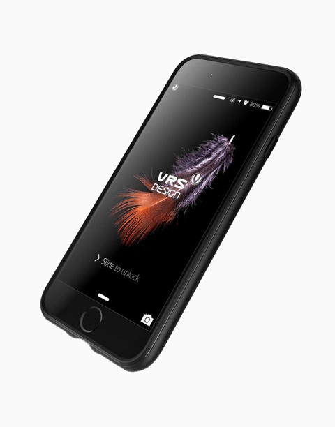 Simpli Fit Series Original From VRS Design Slim and Flexible Case For iPhone 7 Black