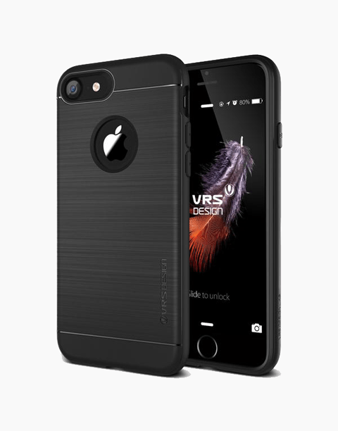 Simpli Fit Series Original From VRS Design Slim and Flexible Case For iPhone 7 Black