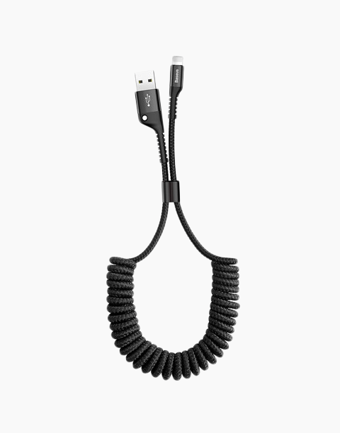 Fish Eye By Baseus Flexible Anti-Cut lightning Cable 1M Black