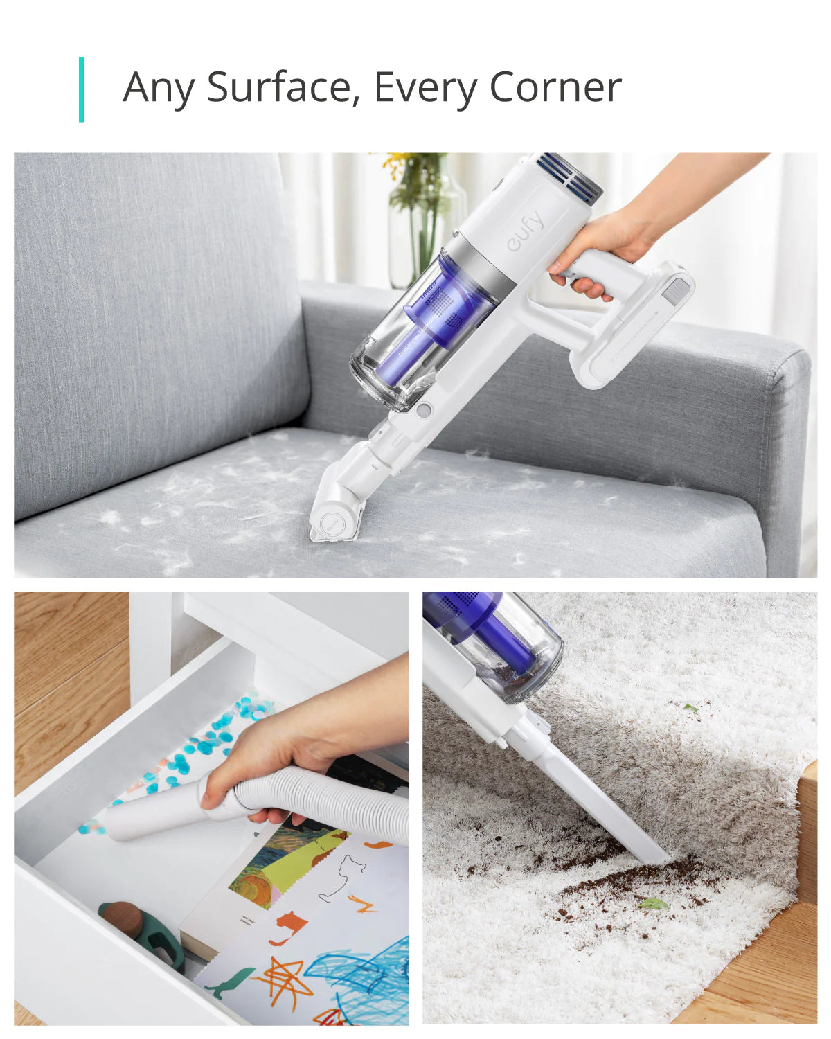 Eufy HomeVac S11 Go Cordless Stick-Vacuum Cleaner, 120AW Suction Power