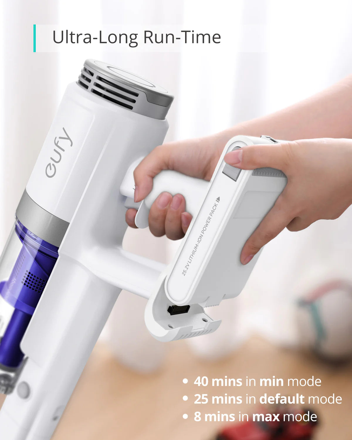 Eufy HomeVac S11 Go Cordless Stick-Vacuum Cleaner, 120AW Suction Power
