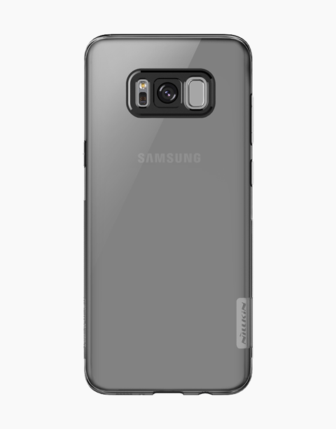 Nillkin Nature Series Clear Soft TPU Cover Ultra Thin For Galaxy S8 Plus - Gray