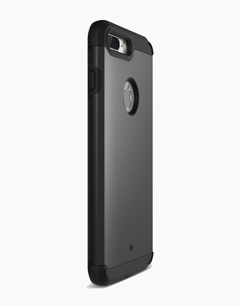 iPhone 7 Plus Caseology Titan Series Heavy Duty Protection Defense Shield Gunmetal / Black