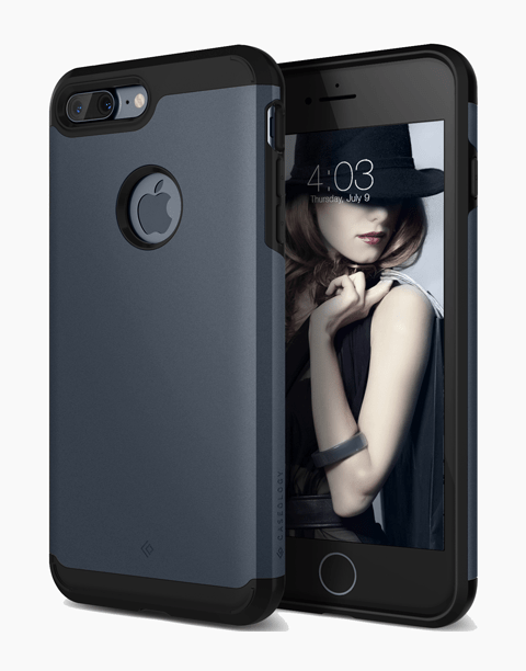 iPhone 7 Plus Caseology Titan Series Heavy Duty Protection Defense Shield Navy / Black