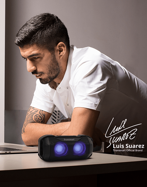 Tronsmart Blaze Super Bass Portable Bluetooth Speaker, IPX6, 12h With Bike Mount