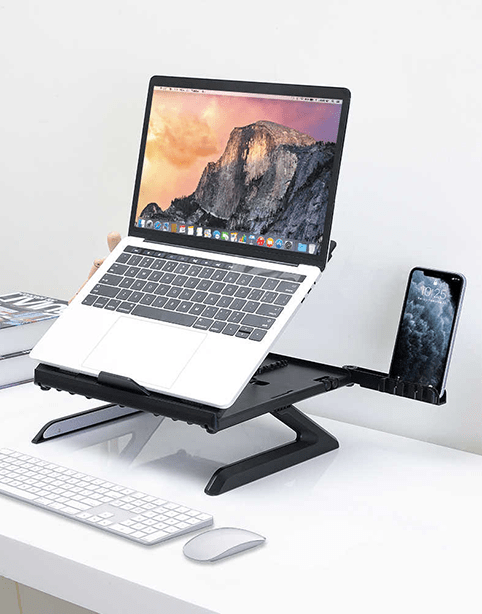 Tronsmart D07 Foldable Laptop Stand With Phone Holders 10 To 17 inch