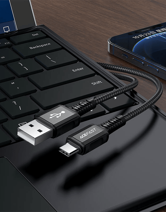 ACEFAST C1-04 USB-A to USB-C aluminum alloy charging data cable