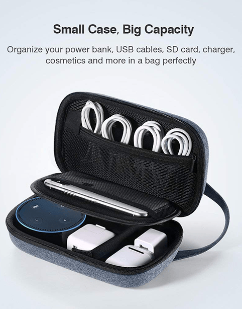 ( شنطة المشاوير ) حافظة متعددة الاستخدامات من Ugreen مقاومة للماء و الصدمات رمادى