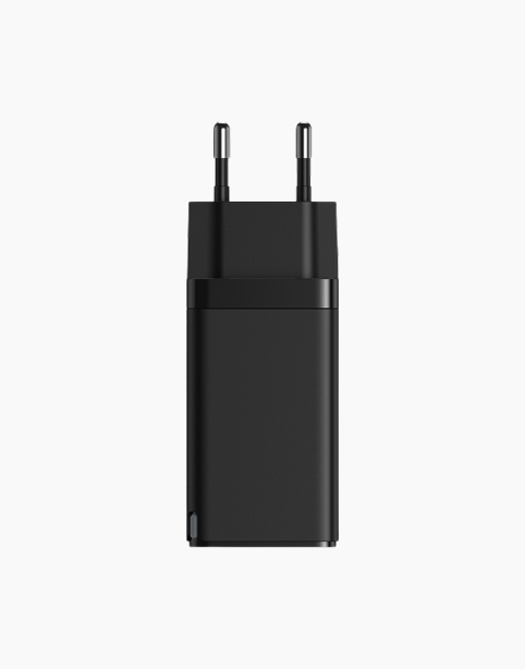 Baseus GaN2 Quick Charger 65W With Mini Cable USB-C To C - Black