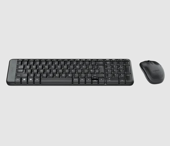 Logitech® Wireless Combo MK220 -Keyboard and Mouse- black