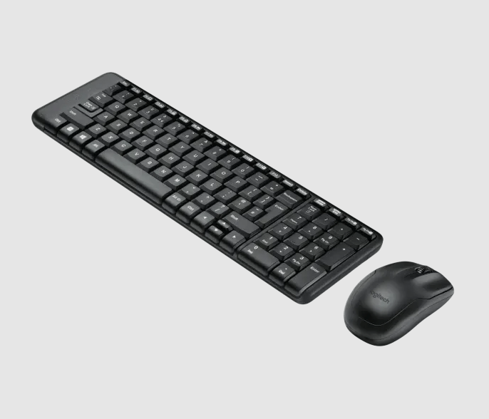 Logitech® Wireless Combo MK220 -Keyboard and Mouse- black