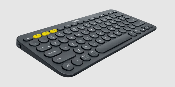 Logitech K380 Multi-Device Bluetooth(R) Keyboard-DARK GREY-ARA (102)-BT-N/A-INTNL